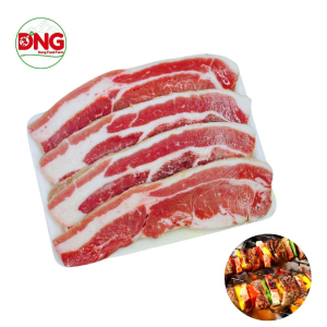 Ba chỉ bò Mỹ cắt nướng 500g - beef shortplade USA