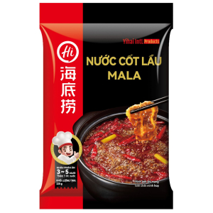 Chính hãng Haidilao - Nước cốt lẩu Mala 220g - Spicy flavour hot pot soup base Chính hãng Haidilao - Nước cốt lẩu Mala 220g - Spicy flavour hot pot soup base