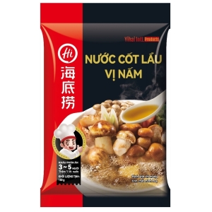 Chính hãng Haidilao - Nước cốt lẩu vị nấm 150g - Mushroom hot pot soup base
