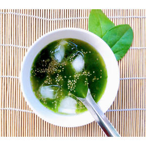 Lá sương sâm tươi nhà trồng làm thạch 500g  - grass jelly leaves