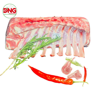 Sườn cừu úc cắt kiểu Pháp nguyên miếng 1-1.2kg -Lamb Rack Frenched Cut
